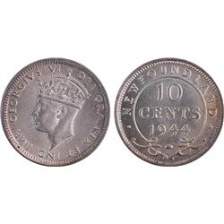 Nfld. 10¢ 1944 MS60