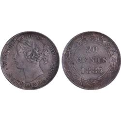 Nfld. 20¢ 1885 EF45
