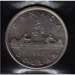 Canada 1$ 1947 MS-64 C.C.C.S. CERT.