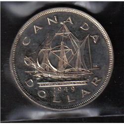 Canada 1$ 1949 MS-66 C.C.C.S. CERT.