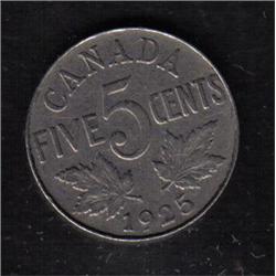 5¢ Canada 1925 VG+