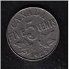 Image 1 : 5¢ Canada 1925 VG+