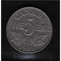 5¢ Canada 1925 FINE