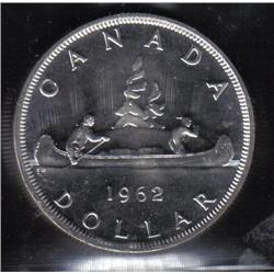 Canada 1$ 1962 PL-65 ICCS CERT.