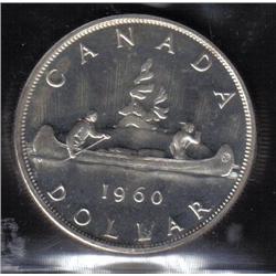 Canada 1$ 1960 PL-65 ICCS CERT.