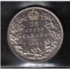25¢ Canada 1931 AU-58 CCCS CERT