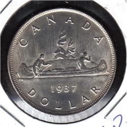 Canada 1$ 1937 UNC BU