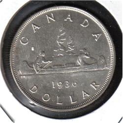 Canada 1$ 1936 UNC BU