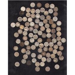 5¢ Canada 1911-20 (QTT 100) NICE SELECTION