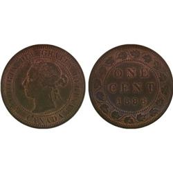 1¢ Canada 1886 MS63 ICCS