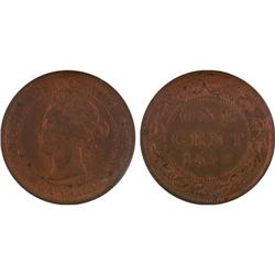 1¢ Canada 1894 MS64 ICCS