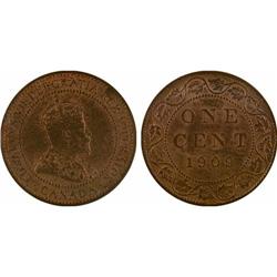 1¢ Canada 1909 MS64 ICCS