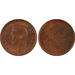 1¢ Canada 1938 MS64 ICCS