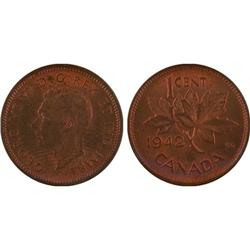 1¢ Canada 1942 MS63 ICCS