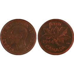 1¢ Canada 1944 MS63 ICCS