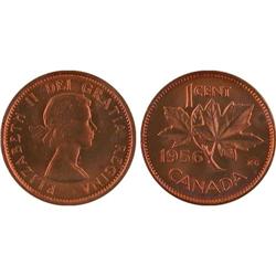 1¢ Canada 1956 MS65 ICCS