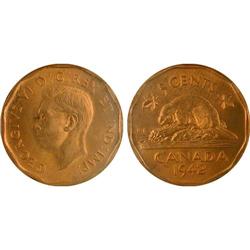 5¢ Canada 1942-1943 MS64 ICCS