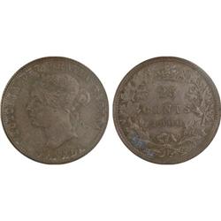 25¢ Canada 1900 MS64 ICCS