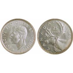 25¢ Canada 1946 MS63 ICCS