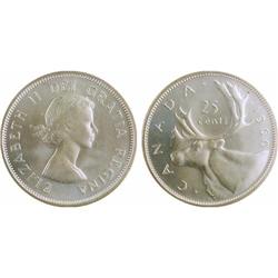 25¢ Canada 1960 MS65 ICCS