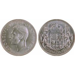 50¢ Canada 1949 MS62 ICCS