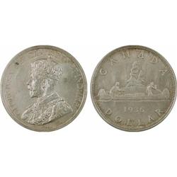 $1.00 Canada 1936 MS63 ICCS