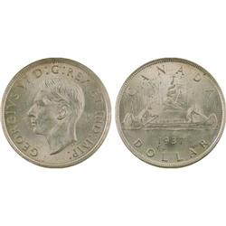 $1.00 Canada 1937 MS64 ICCS
