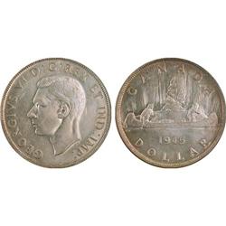 $1.00 Canada 1945 MS63 ICG