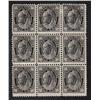 Image 1 : #66 F-VF-6NH 3H BLOCK OF 9 *MAPLE LEAF ISSUE* C$180,00