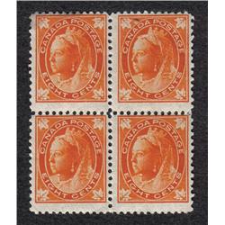 #72 FINE NH BLOCK OF 4 *MAPLE LEAF ISSUE* C$1200,00