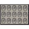 Image 1 : #74 VF 13NH 2LH BLOCK OF 15 *NUMERAL ISSUE* C$330,00