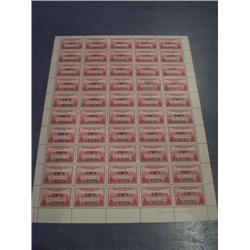 NEWFOUNDLAND #268 XF-NH SHEET OF 50