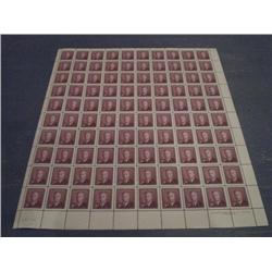 #291 NH LR FULL SHEET 100 PLATE No1