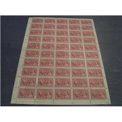 #237 NH LL FULL SHEET 50 PLATE No1