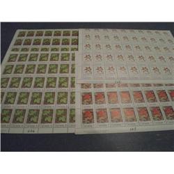 #535 to 538 XF-NH FULL SHEET 50 ASHTON PRINT