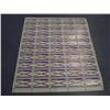 Image 1 : #505p XF-NH TAGGED FULL SHEET OF 50