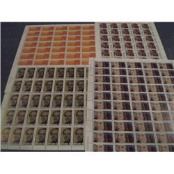 #615 to 618 XF-NH FULL SHEET OF 50