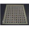 Image 1 : #648var XF-NH FULL SHEET OF 50 *WHITE INDIAN FACE + *Canada 8* DOUBLE PRINT*