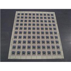 #705iii XF-NH FULL SHEET OF 100 *EXUP XI VARIETY*