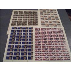 #732 to 736 XF-NH FULL SHEET OF 50