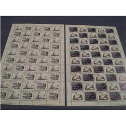 #748 to 751 XF-NH FULL SHEET OF 50