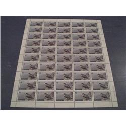 #752 XF-NH FULL SHEET OF 50 *PEREGRINE FALCON*