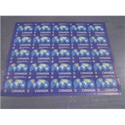 #977 XF-NH FULL SHEET OF 25 *COMMONWEALTH DAY*