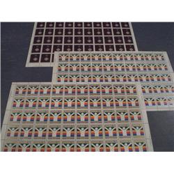 #980 to 982 XF-NH FULL SHEET OF 50