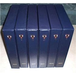 FRANCE DAVO MOUNTED ALBUM+CASE UP TO 2003-QTT 6