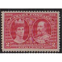 CANADA #98+var VF-NH CARMIN + ROSE SHADE CAT$240.00
