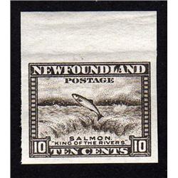 NEWFOUNDLAND #193a XF NH IMPERF MARGIN SINGLE