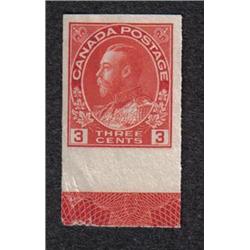 #138 VF-NH SINGLE IMPERF LATHEWORK C$80,00