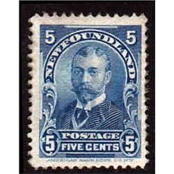NEWFOUNDLAND #85 VF-LH MINT  CAT$60,00