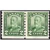 Image 1 : Canada #161i VF-LH PASTE UP PAIR VARIETY C$120,00